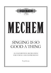 Singing Is So Good A Thing