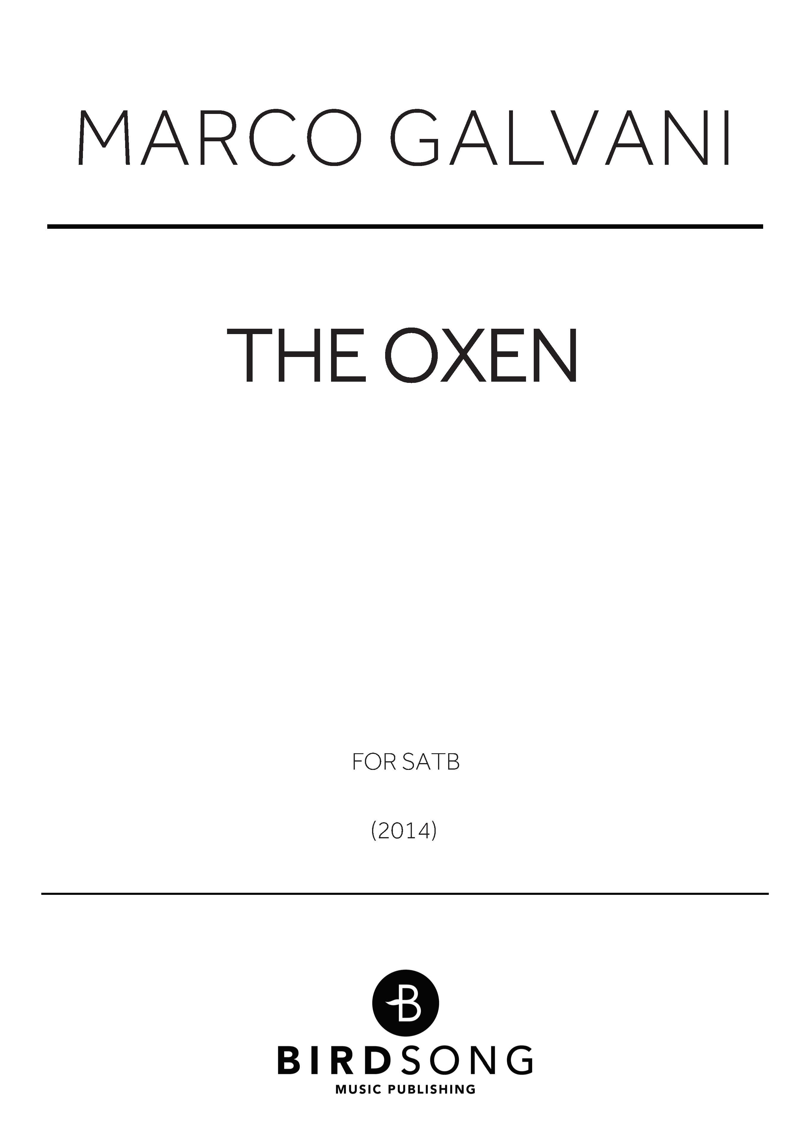 The Oxen