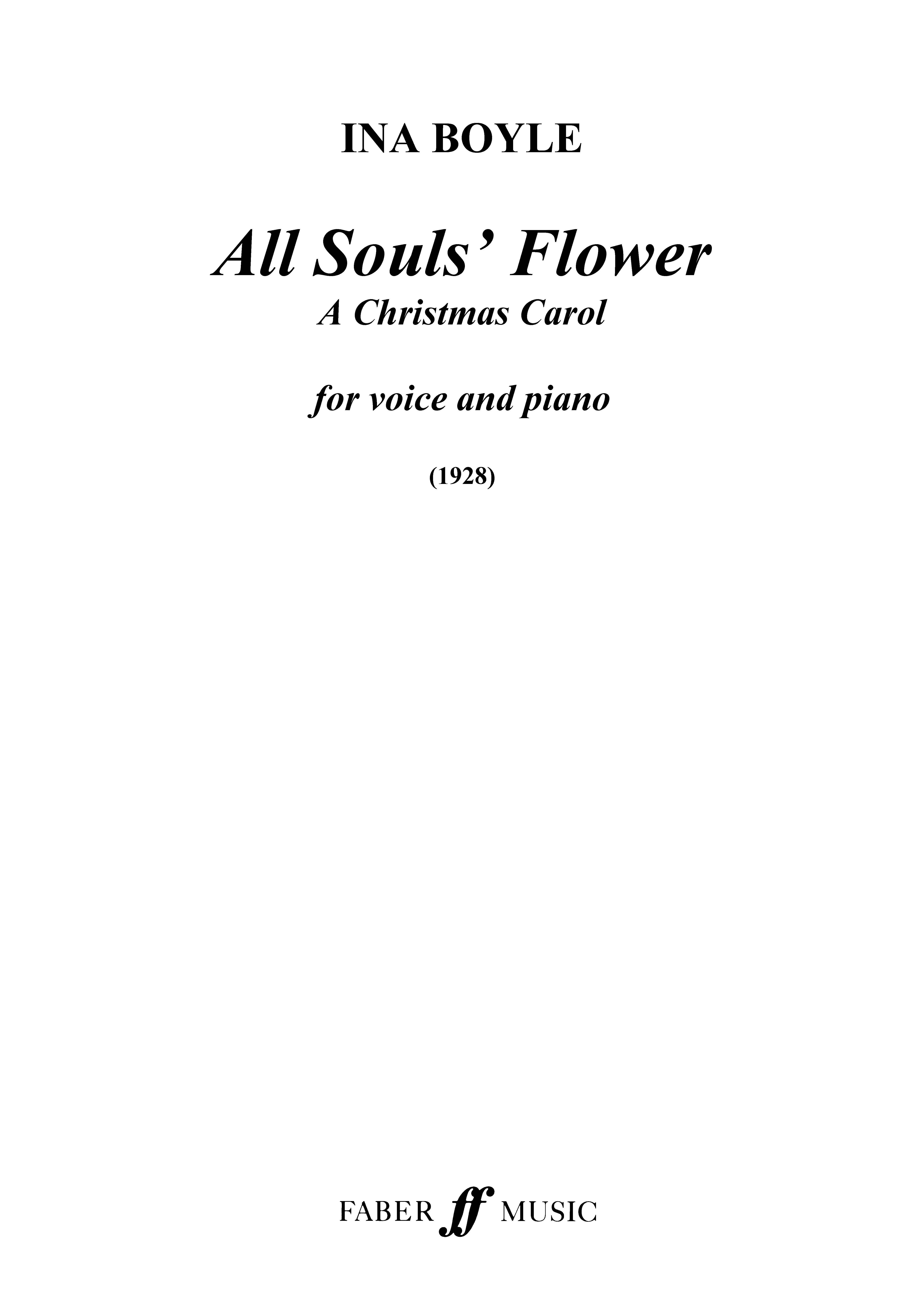 All Souls' Flower