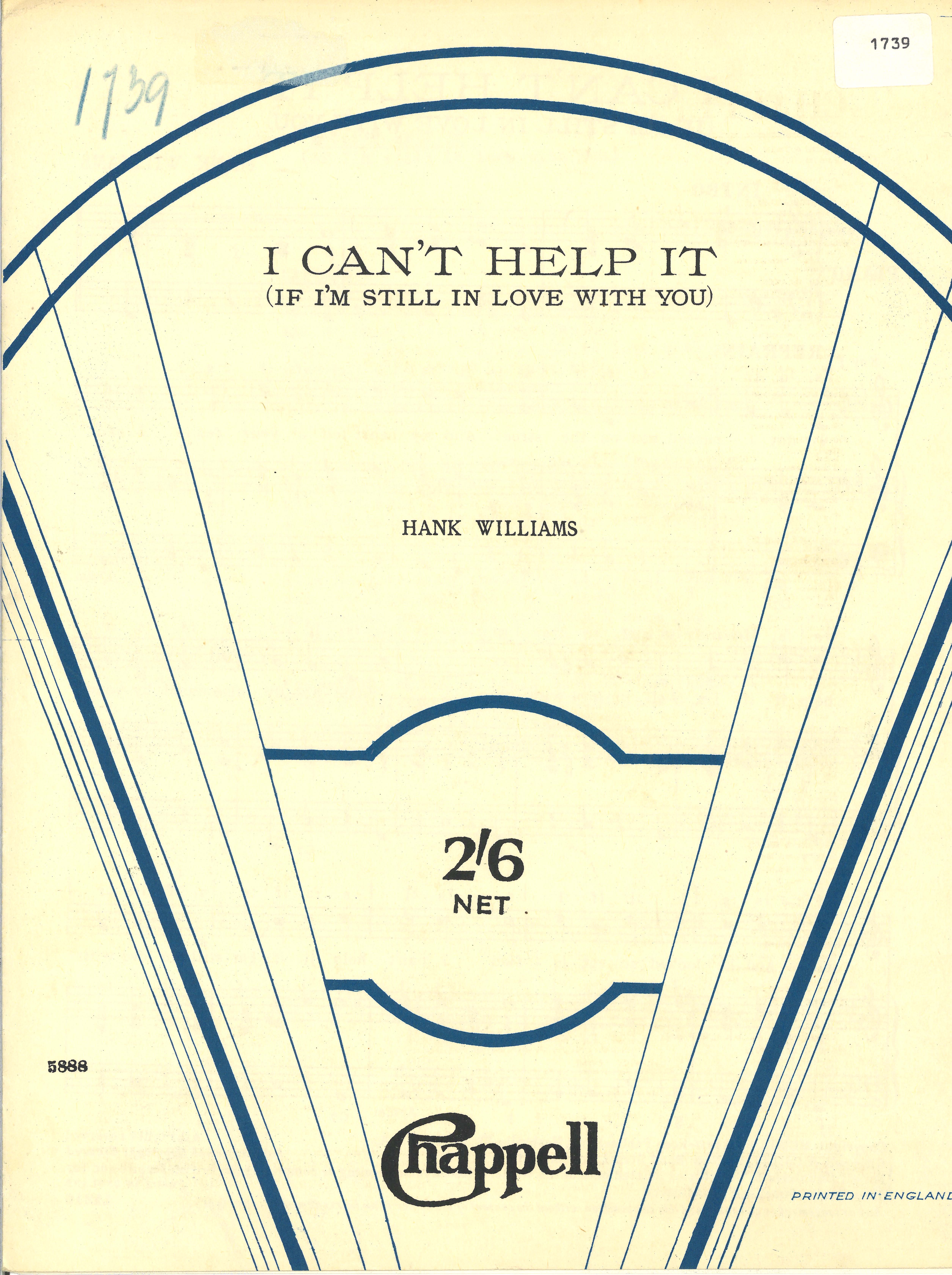 I Can't Help It (If I'm Still In Love With You)