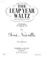 The Leap Year Waltz (from The Dancing Years) Sheet Music