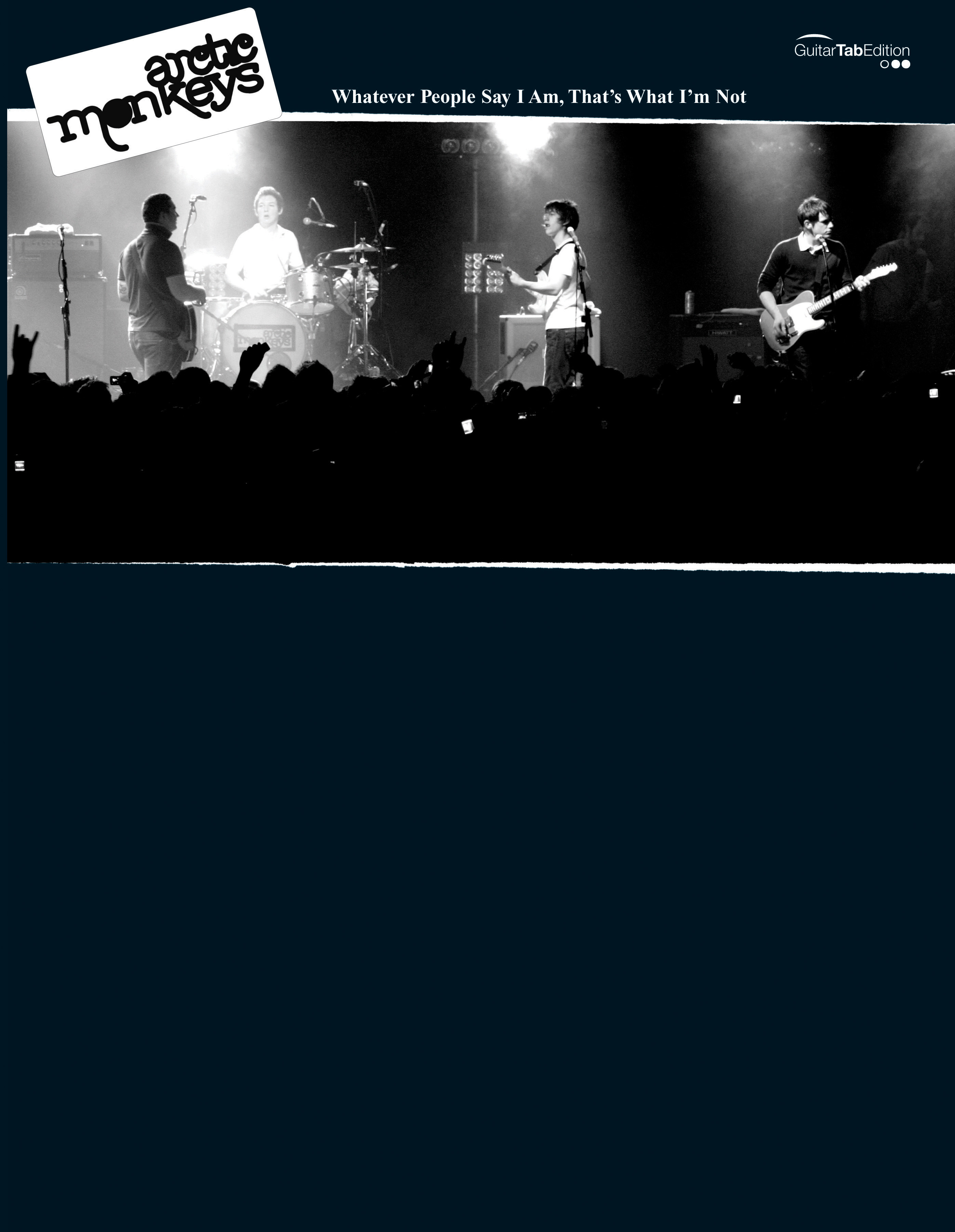 Arctic Monkeys I Bet You Look Good On The Dancefloor (Guitar Tab