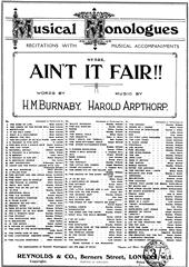 Ain't It Fair!!