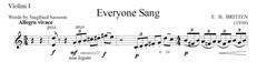Everyone Sang