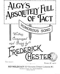 Algy's Absolutely Full Of Tact