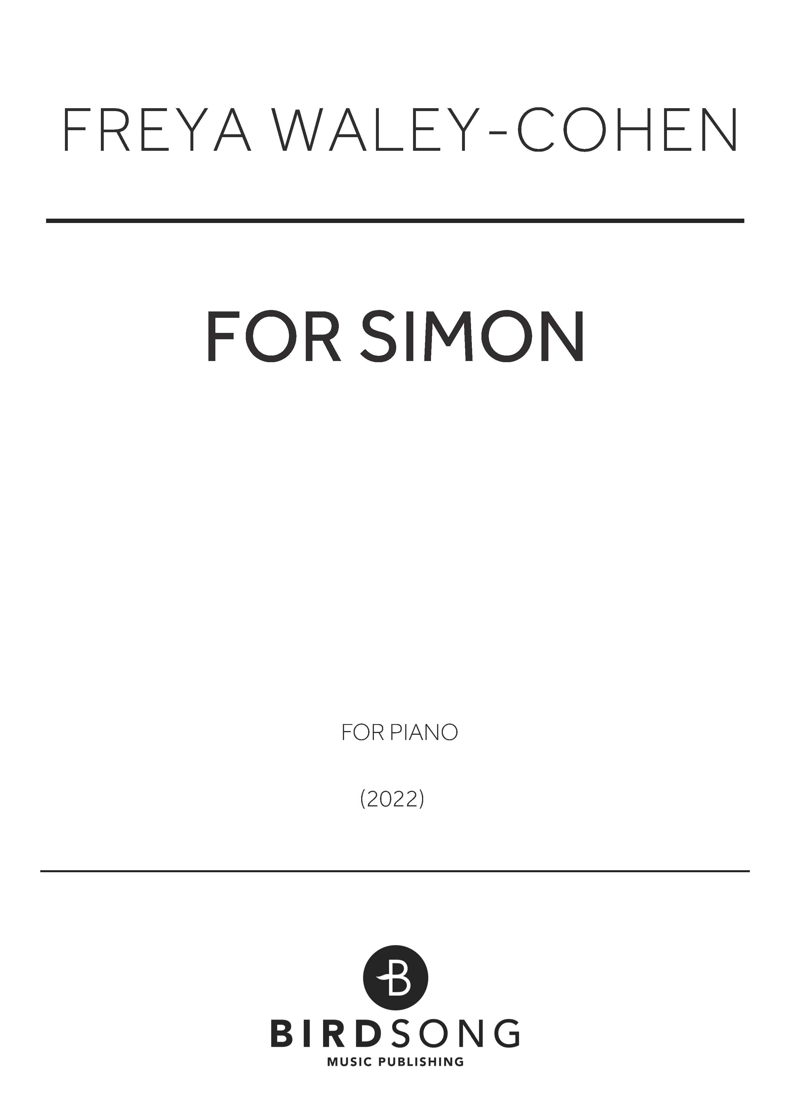 for Simon