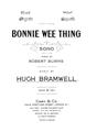 Bonnie Wee Thing (Hugh Bramwell) Noten