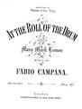 At The Roll Of The Drum Sheet Music