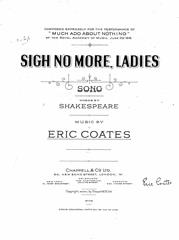 Sigh No More, Ladies