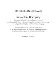 Pulswellen, Bewegung