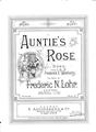 Aunties Rose Bladmuziek