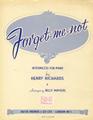 Forget-Me-Not (Henry Richards) Partituras Digitais