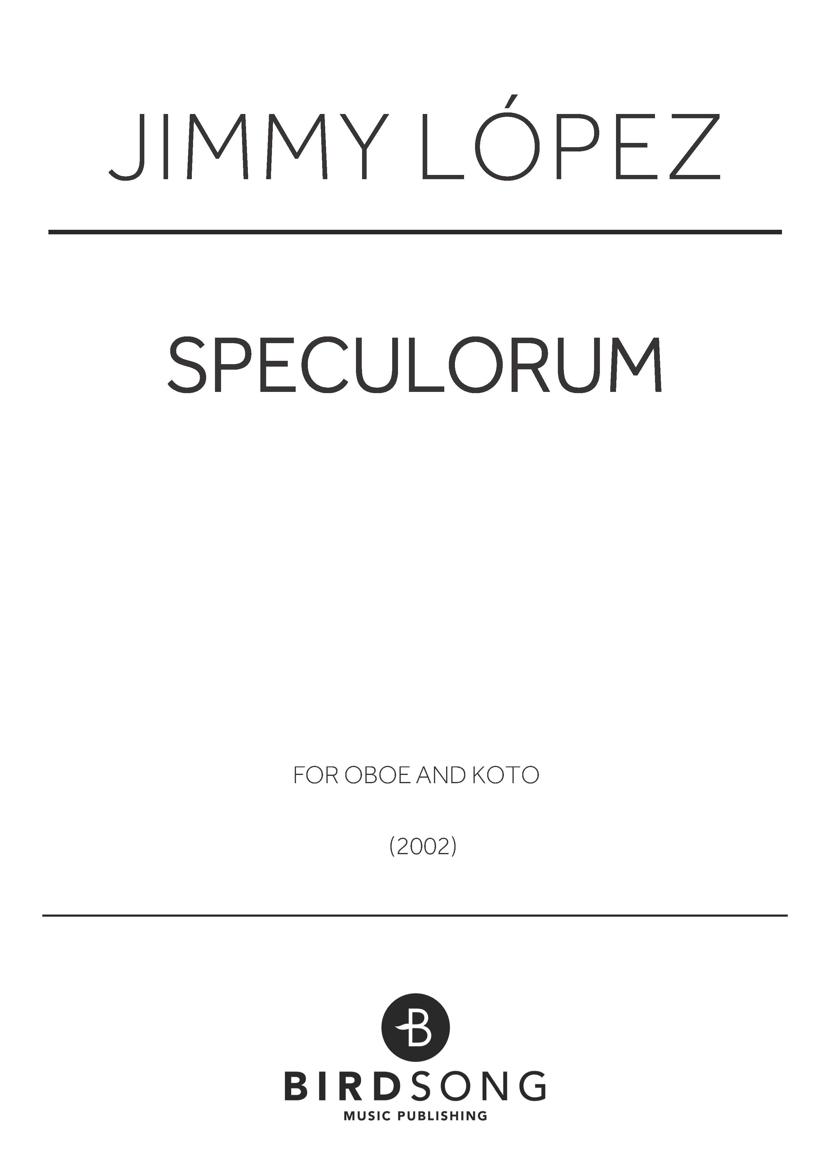 Speculorum
