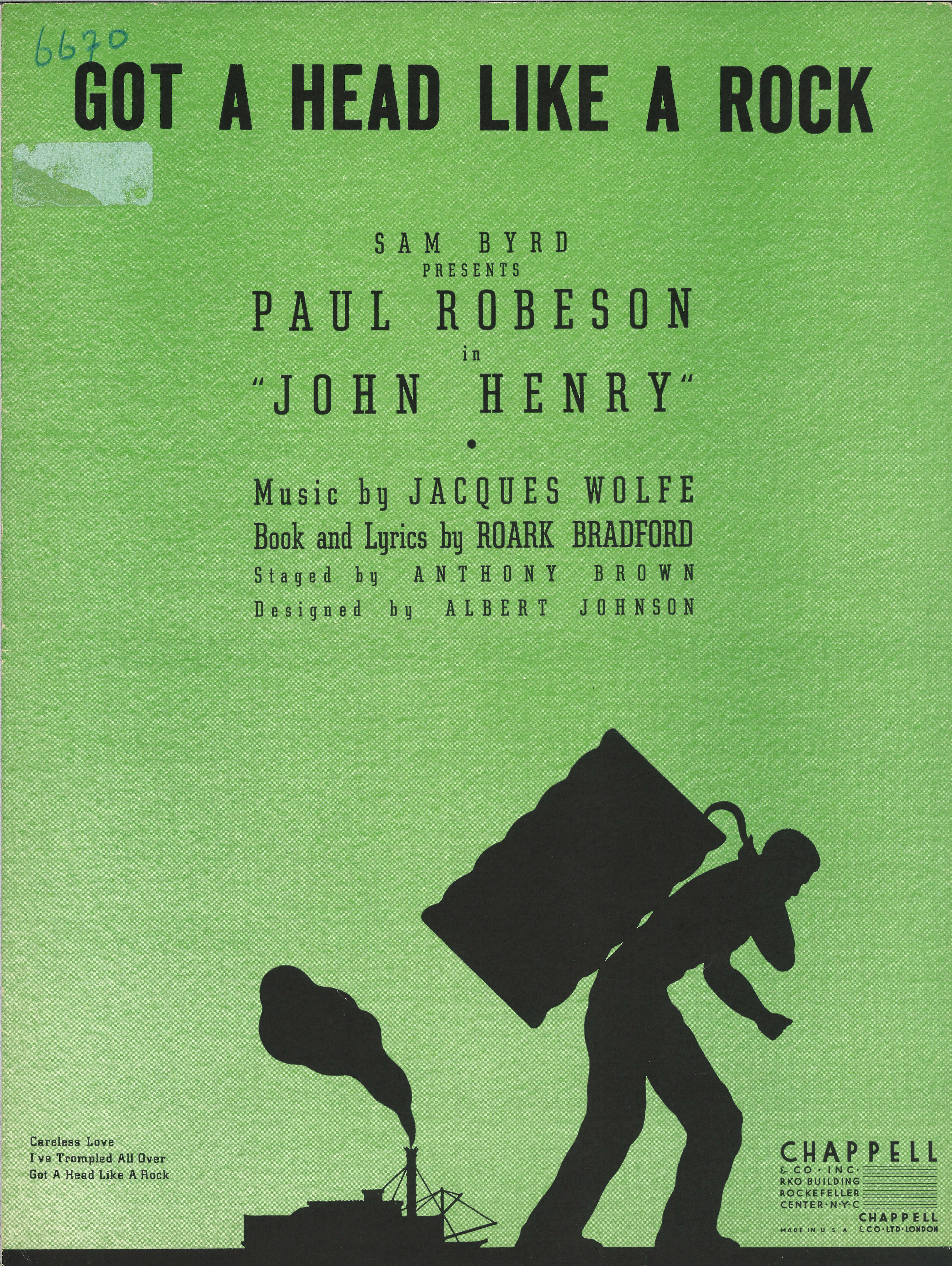 Got A Head Like A Rock (from 'John Henry')