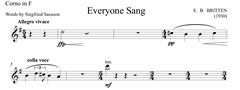 Everyone Sang