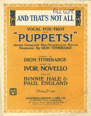 And That's Not All (from 'Puppets')