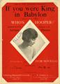 If You Were King In Babylon (from Whos Hooper?)