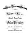 The Angel Stars Are Shining (Echoes) Sheet Music