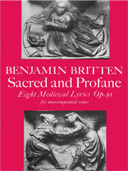I Mon Waxe Wod (from 'Sacred and Profane, Eight Medieval Lyrics')