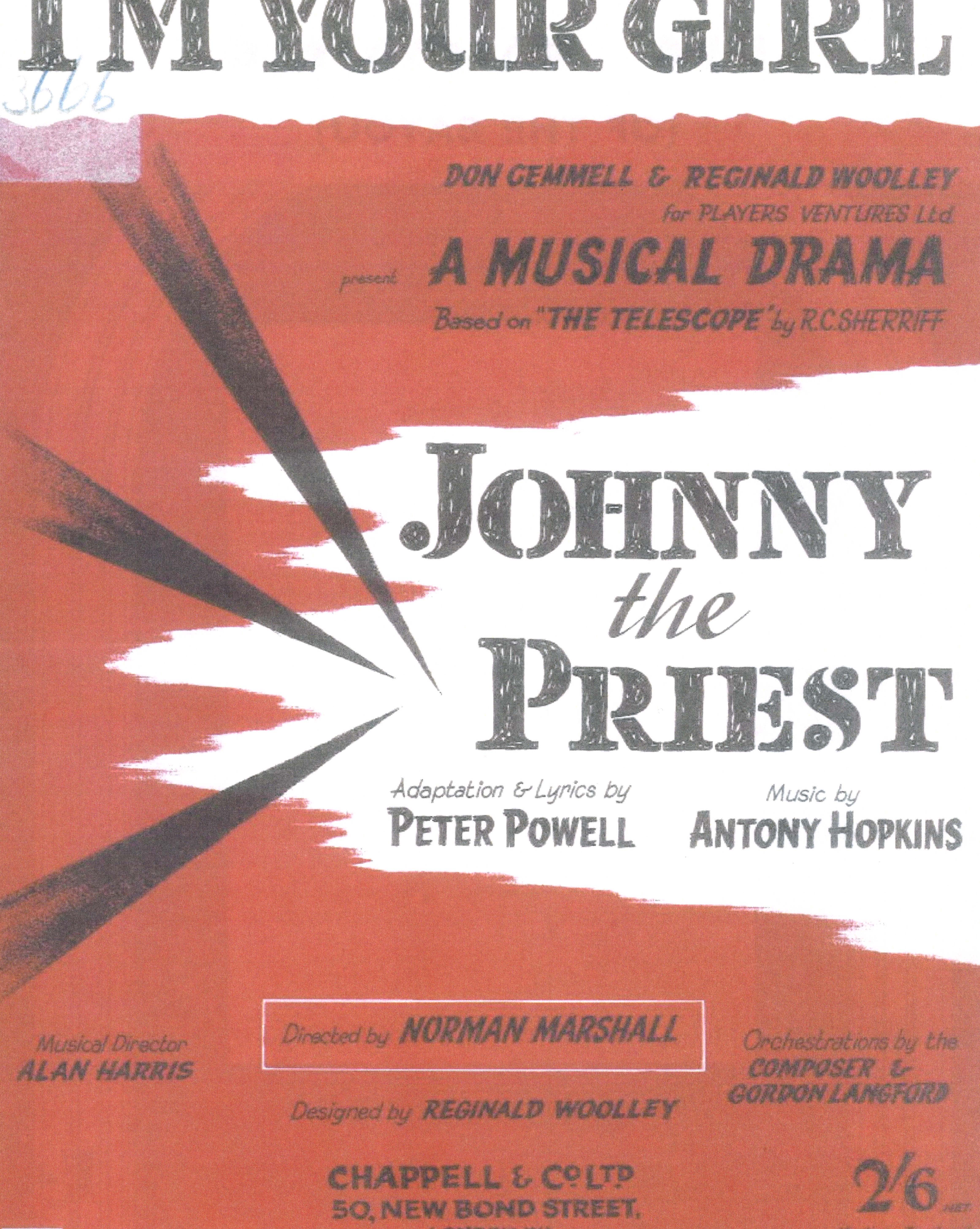 I'm Your Girl (from 'Johnny The Priest')