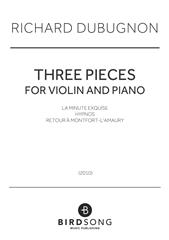 Three Pieces for Violin and Piano