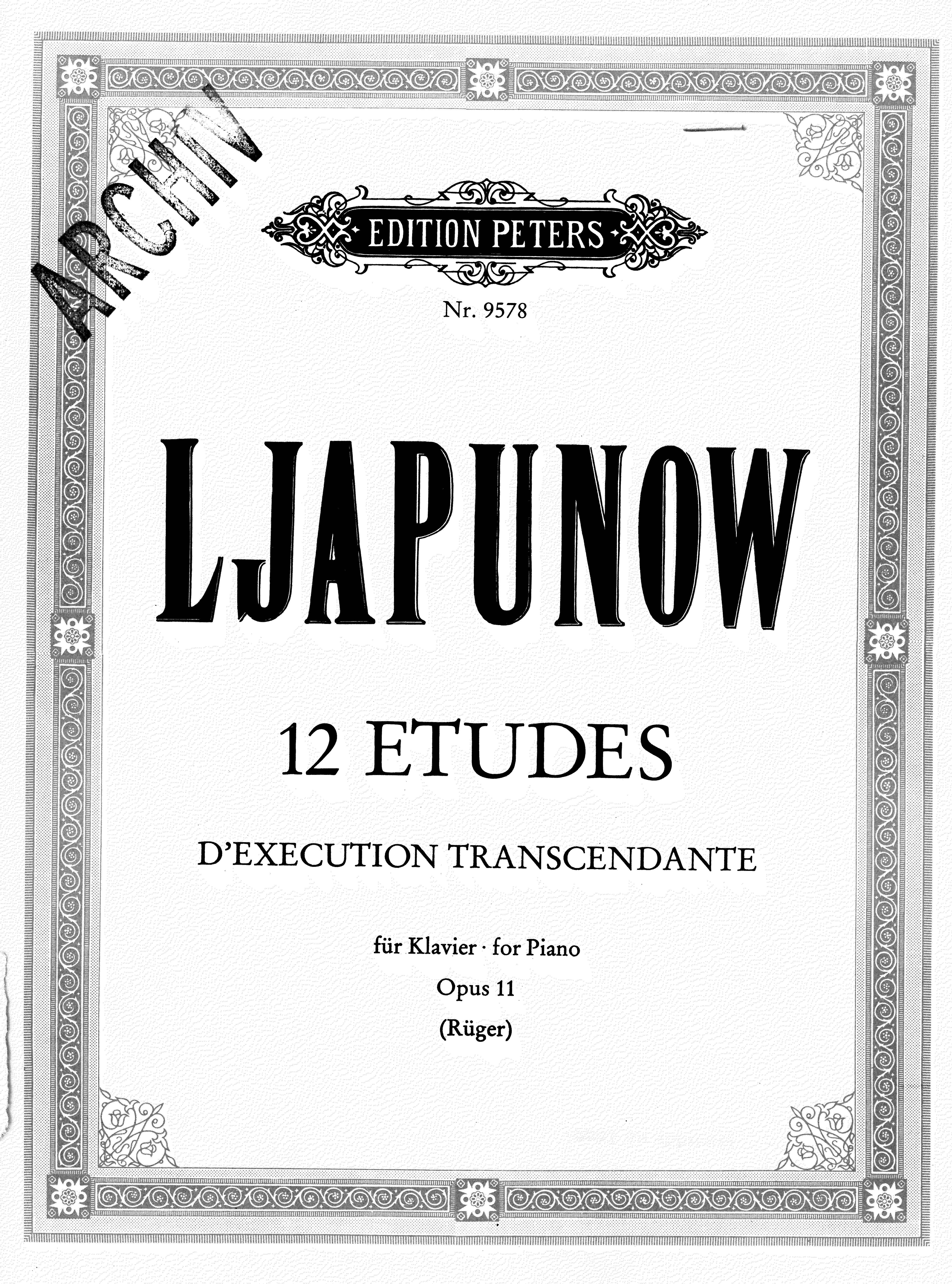 Étude VI Tempête – Storm (from ‘12 Études d’exécution transcendante Op.11’)