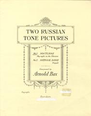 No.1 Nocturne (Two Russian Tone-Pictures) 'May Night In The Ukraine'