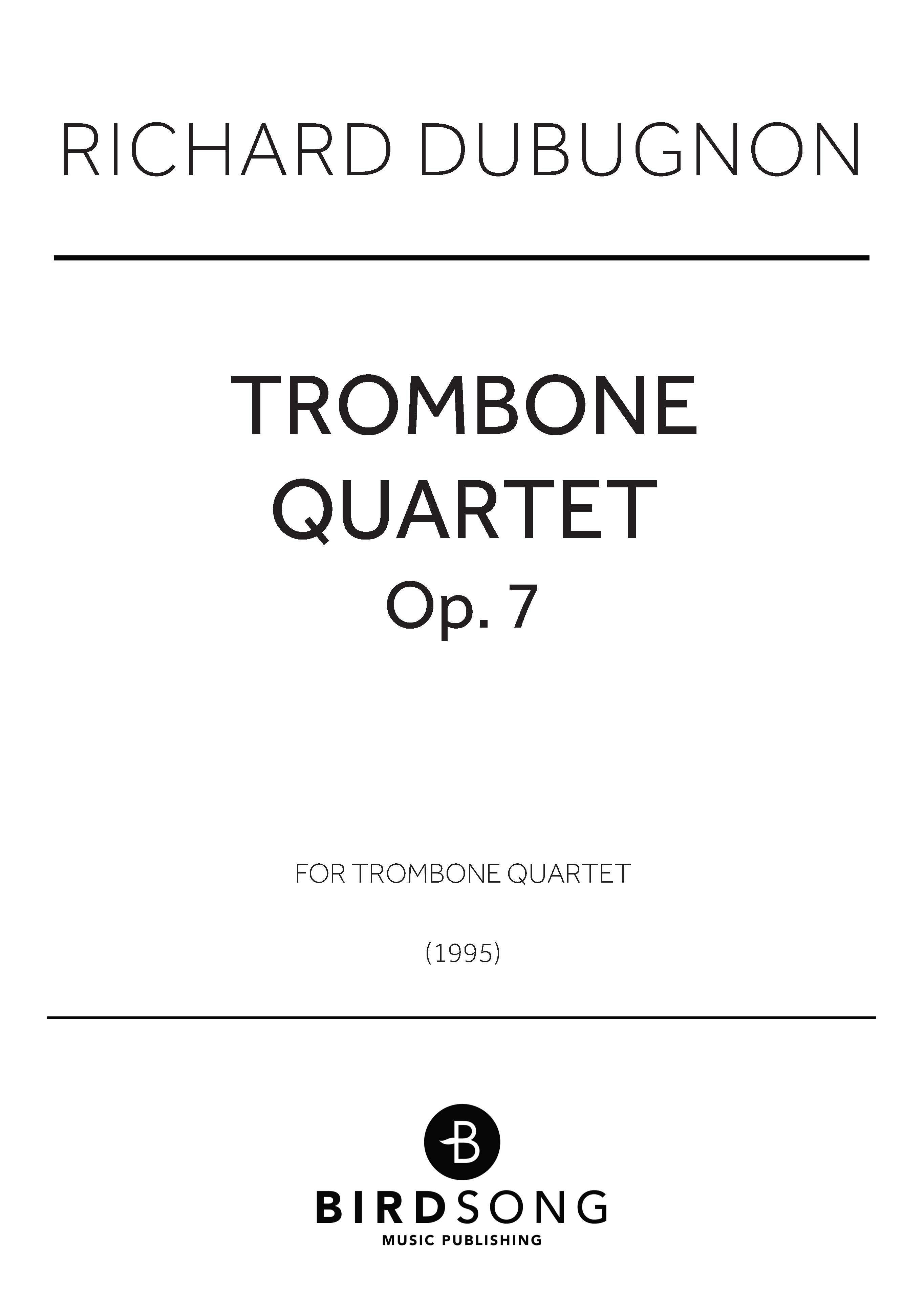 Trombone Quartet