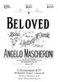 Beloved (Angelo Mascheroni) Partiture