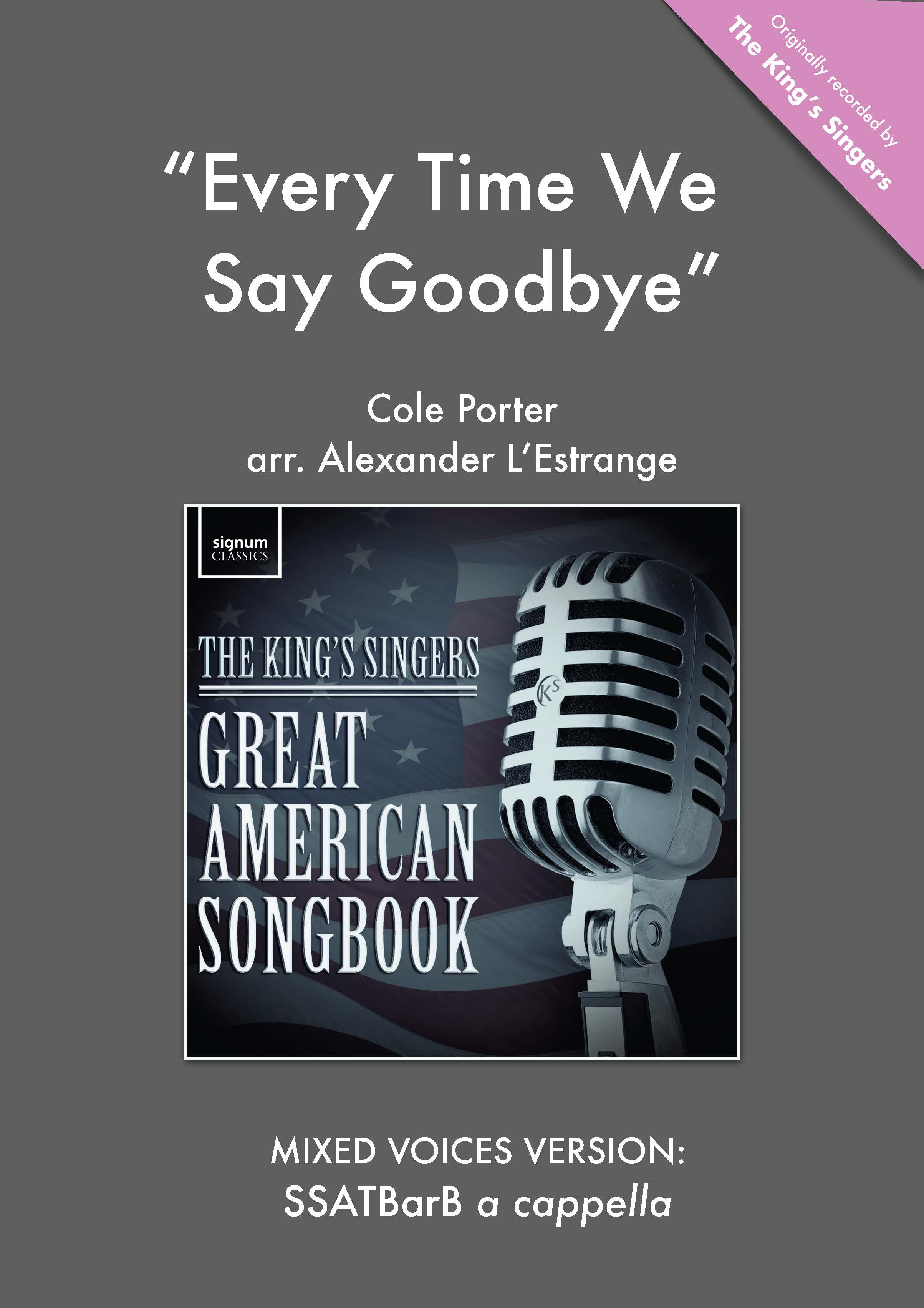 Ev'ry Time We Say Goodbye