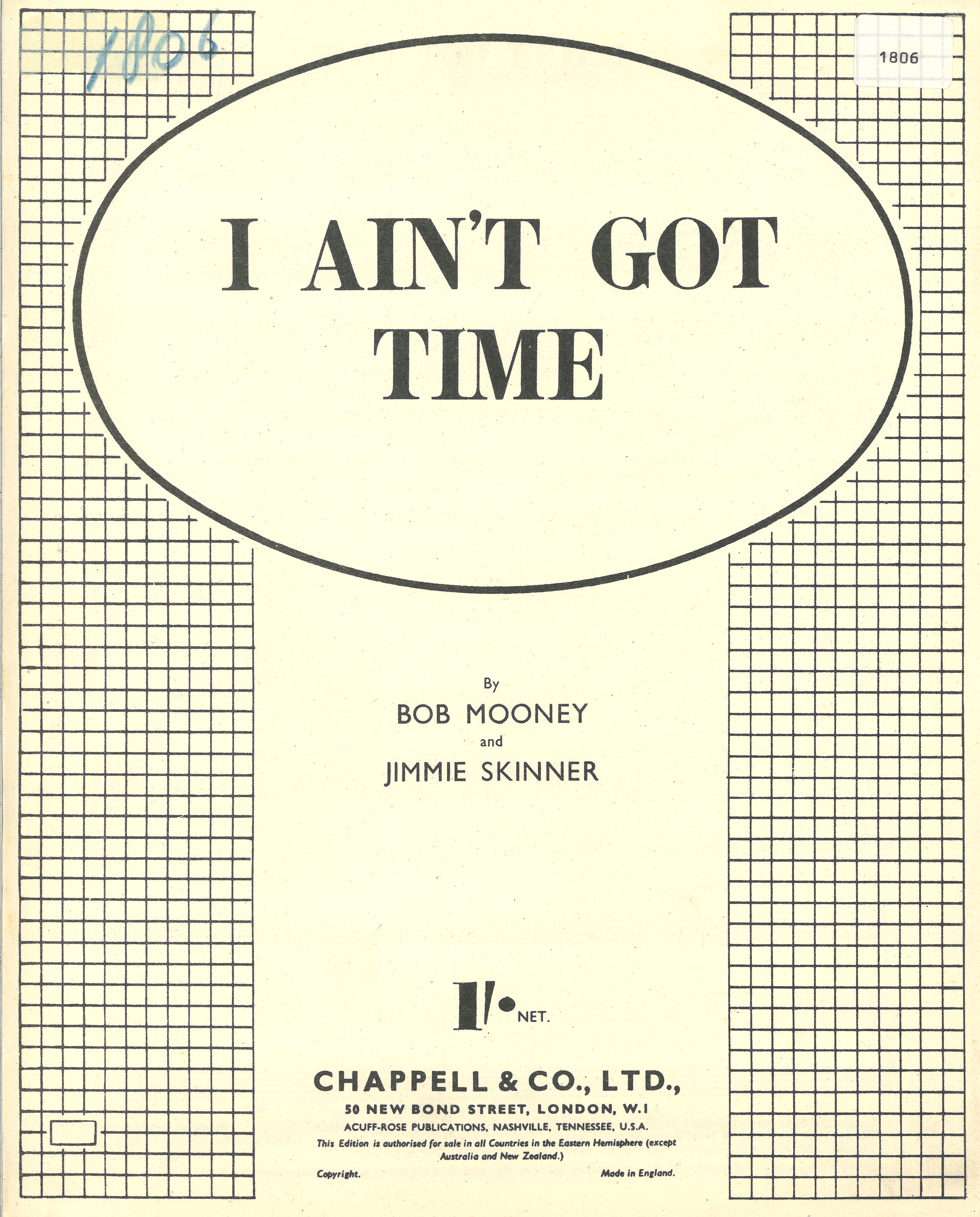 I Ain't Got Time
