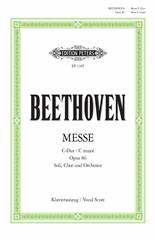 Mass in C major Op. 86 (Vocal Score)