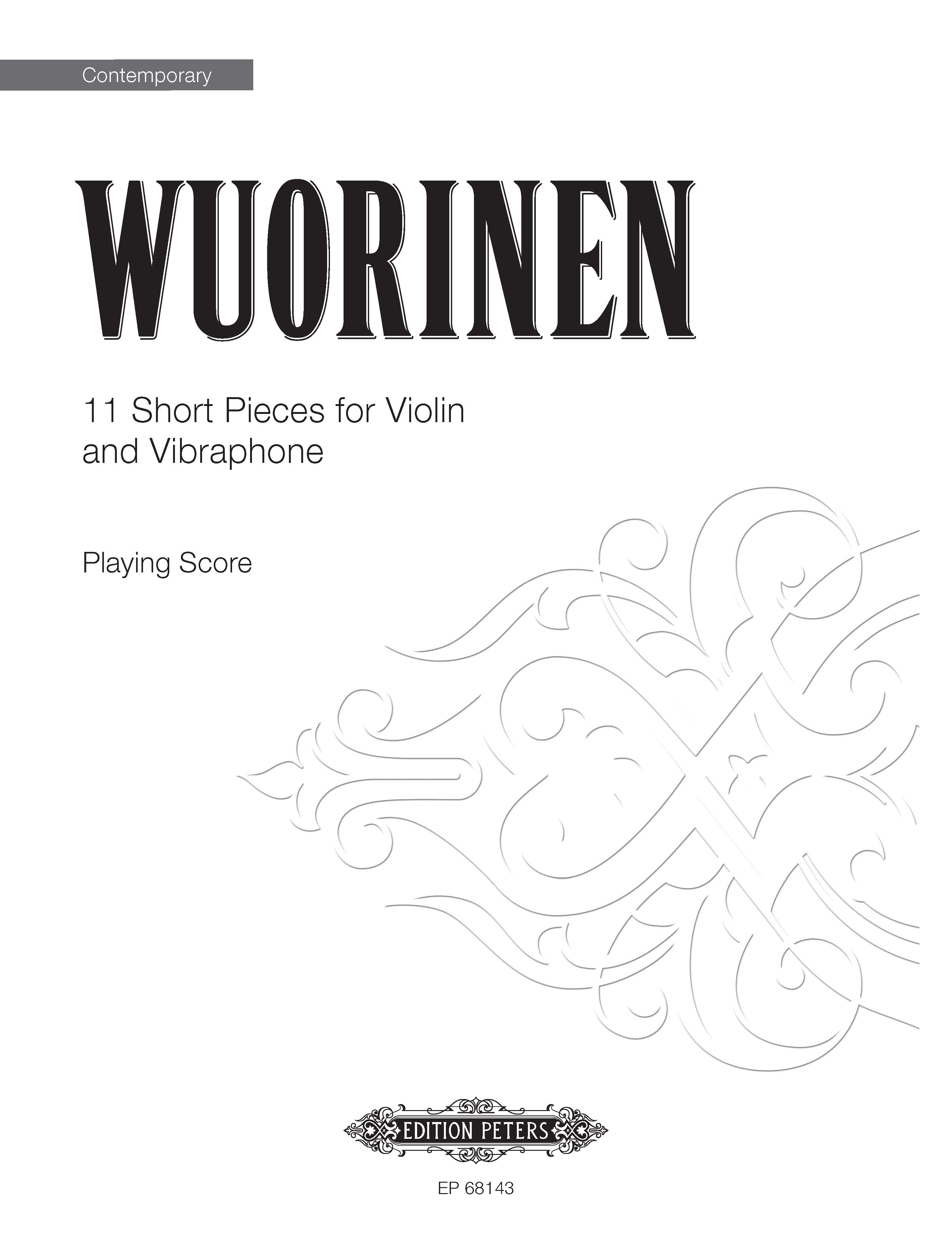 11 Short Pieces For Violin and Vibraphone