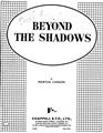 Beyond The Shadows (Martha Carson) Partiture