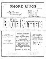 Smoke Rings (from 'The Blue Kitten')