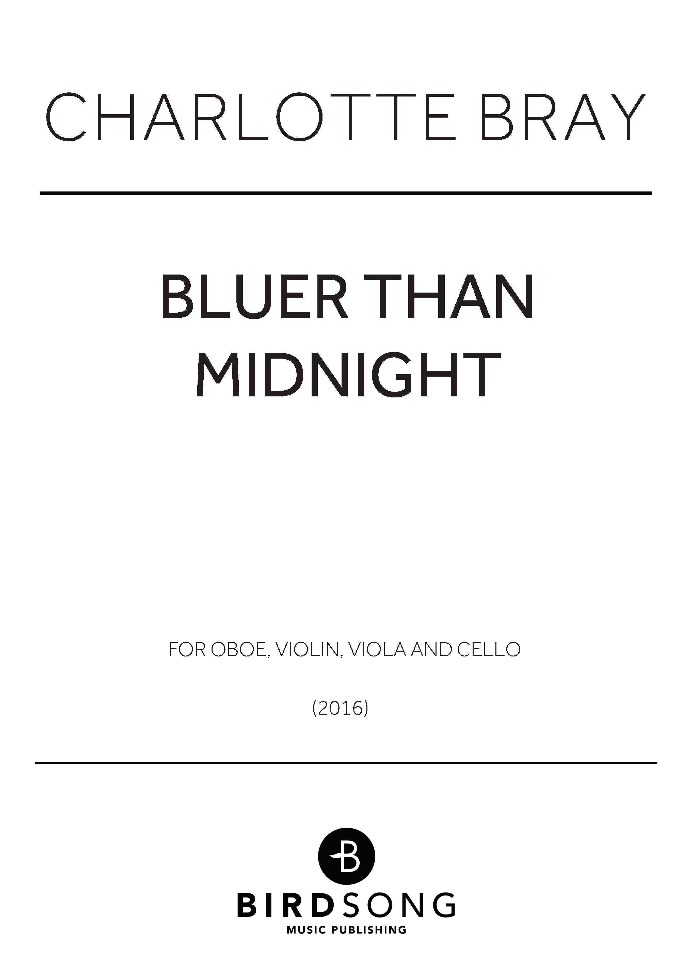 Bluer Than Midnight