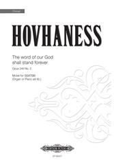 The Word Of Our God Shall Stand Forever Op.246, No.2