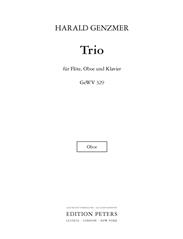 Trio für Flöte, Oboe and Klavier