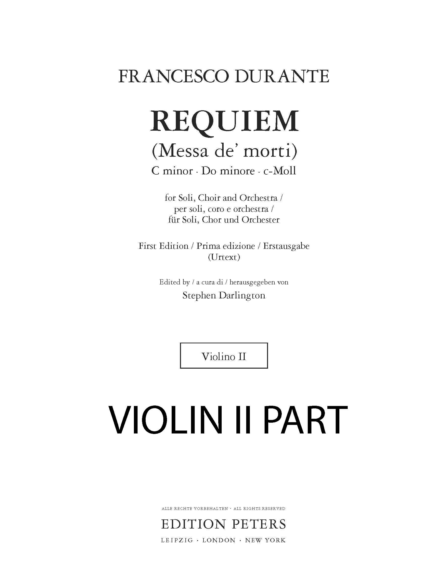 Requiem (Messa de' morti)