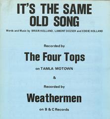 It's The Same Old Song