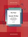 Adagio from Sonata in Bb major (Max Reger) Partituras Digitais