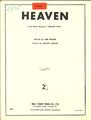 Heaven (from Swamp Fox) Sheet Music