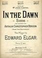 In The Dawn (Edward William Elgar) Noten
