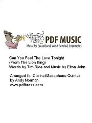 Can You Feel The Love Tonight (from "The Lion King")