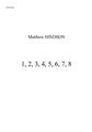 1,2,3,4,5,6,7,8 Partituras