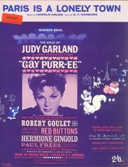 Paris Is A Lonely Town (from 'Gay Purr-ee')