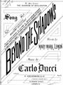 Beyond The Shadows (Carlo Ducci) Partitions