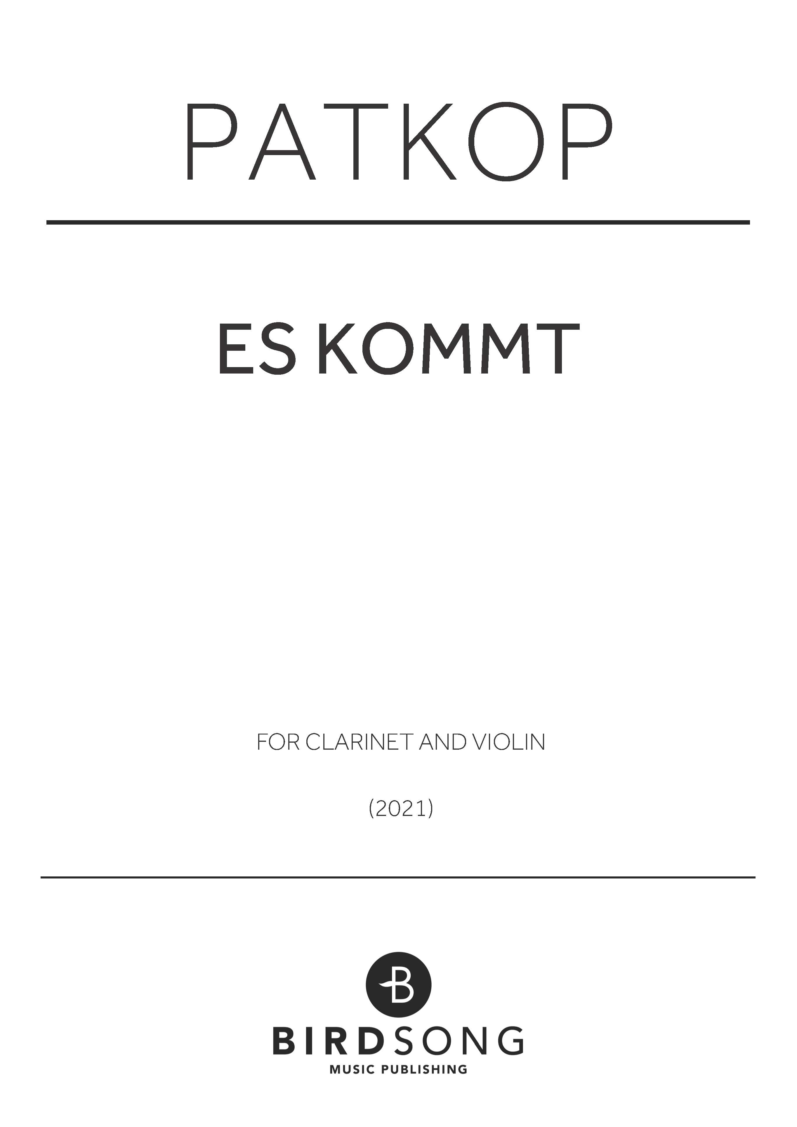 es kommt