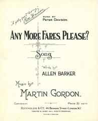 Any More Fares, Please