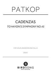 Cadenzas to Haydn's Symphony No.45